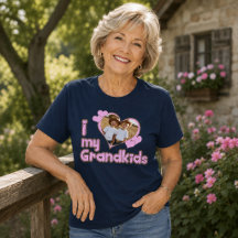 Custom I Love My Grandkids Photo