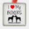Custom I Love My Two Boxers