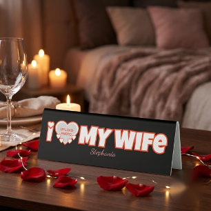 Custom I Love My Wife – Add Name & Photo