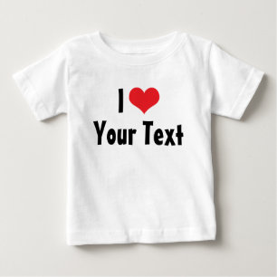 Custom I Love T-Shirt