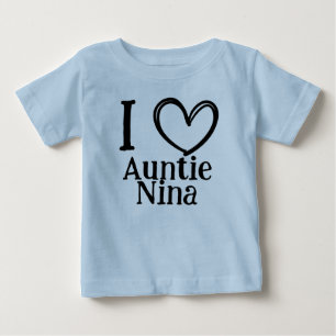 Custom "I ❤️ My (Name)" Infant/Toddler Tee