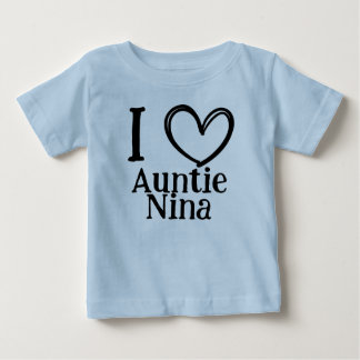 Custom "I ❤️ My (Name)" Infant/Toddler Tee