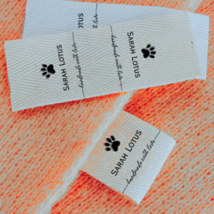  Custom Icon Handmade by Sew on Labels  Grosgrain Ribbon