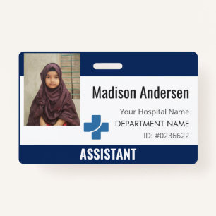 Custom ID Badge Personalized Work ID Card