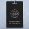 Custom ID Badges | Employee Staff Black Name Badge