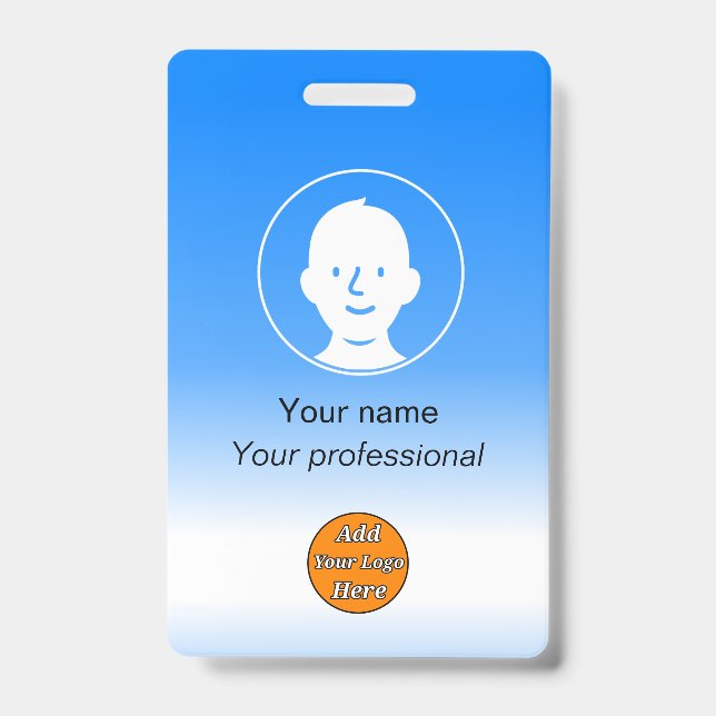 Custom ID card Badge (Front)