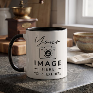 Custom Image and Text Mug
