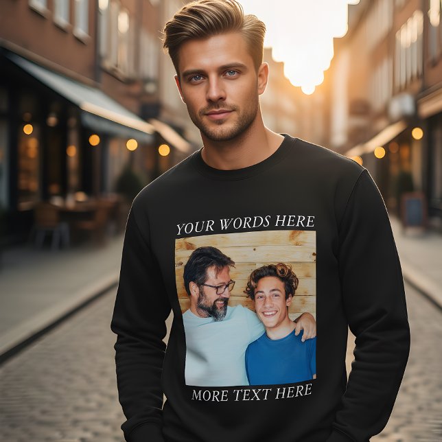 Custom Image and Text Sweatshirt, Create Your Own  Sweatshirt (Creator Uploaded)