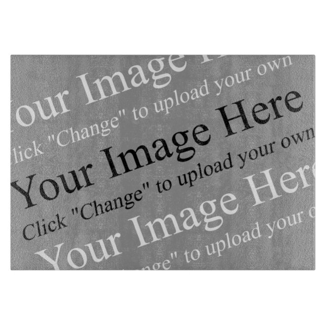 Custom Image Glass Cutting Board (Front)