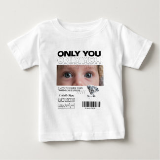 Custom Image, name & Text | Personalized Baby T-Shirt