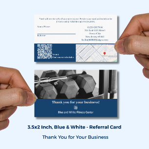 Custom Image New Customer Reward Thank You Referral Card