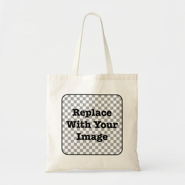 Custom Image - Replace With Your Own Photo Tote Bag (Front)