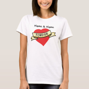 Custom In Love Forever T-shirt