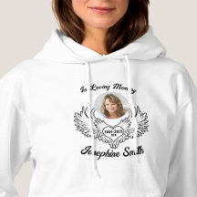 Custom In Loving Memory Of Angel Wings Photo