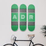 Custom Initial Letter 8 1/4" Skateboard Deck | DP7<br><div class="desc">Get this bold skateboard with customisable initial letter. Show your presence in your group! Order Now!</div>