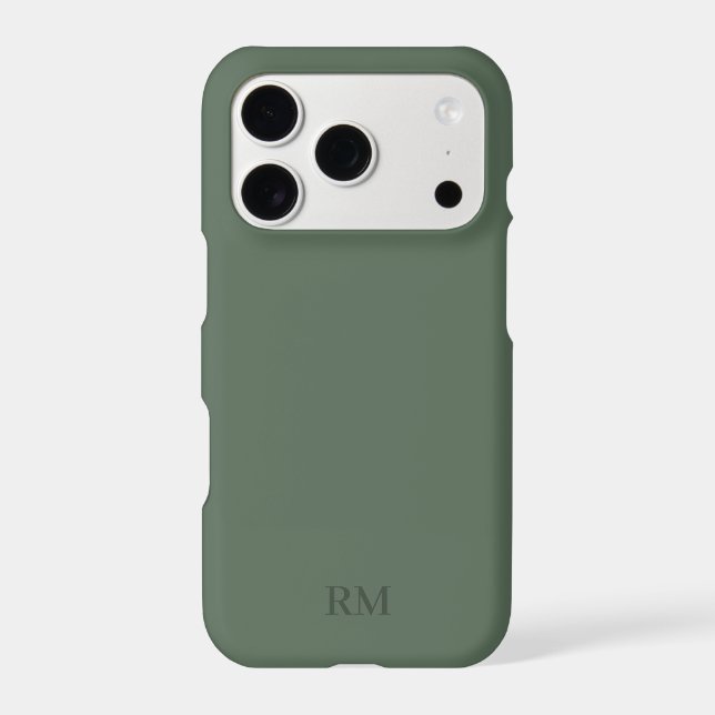 Custom Initial Name Monogram Cover (Back)