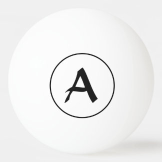 CUSTOM INITIAL Ping Pong Ball