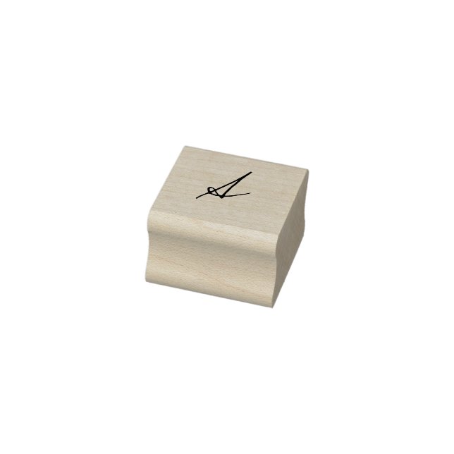 Custom Initial Signature Rubber Stamp (Stamp)