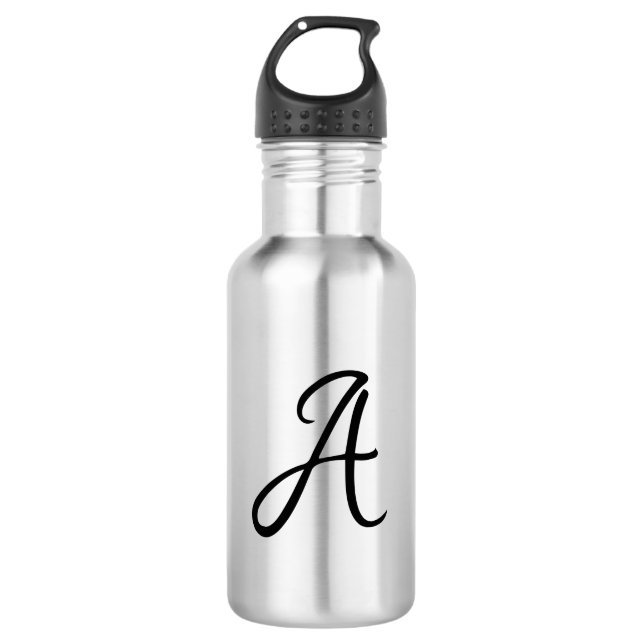 Custom Initial Teacher Gift 532 Ml Water Bottle (Front)