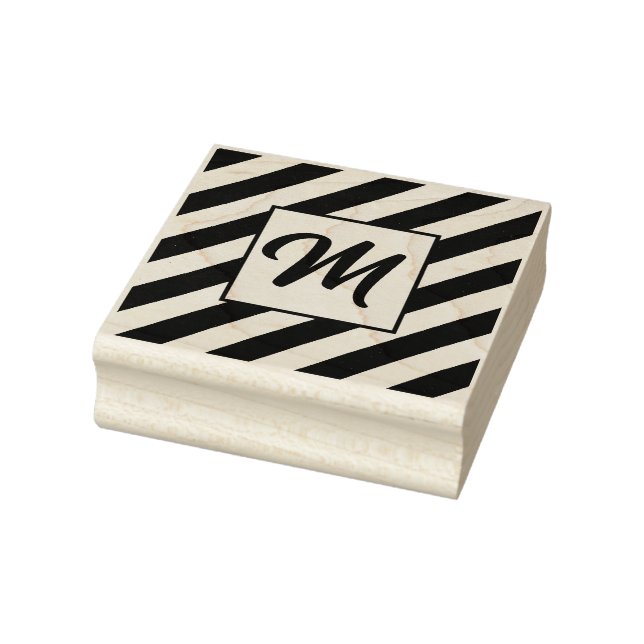 CUSTOM INITIAL WOOD STAMP (Stamp)