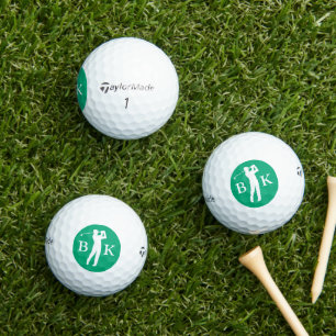 Custom Initials   Create Your Own Golfer  Golf Balls