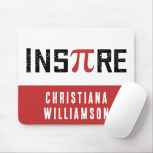 Custom InsPire Pi day   Happy Pi day Math Gifts Mouse Mat