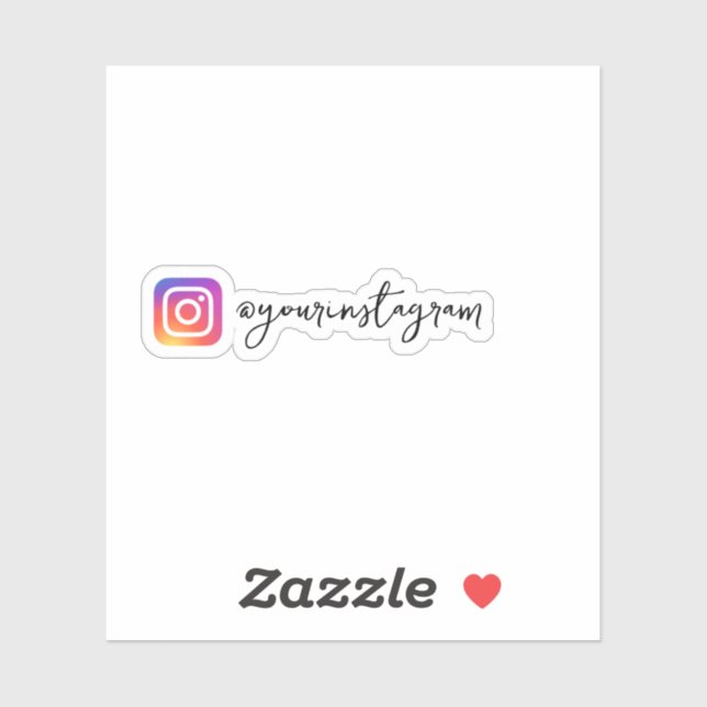 Custom Instagram Social Media (Sheet)