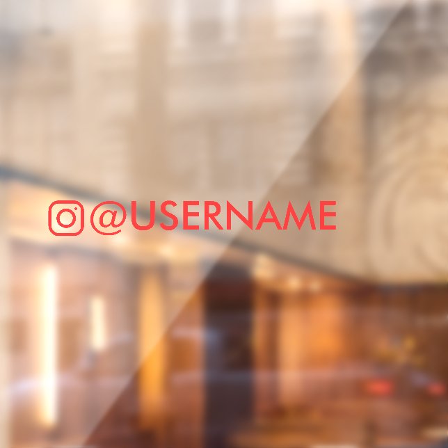 custom instagram sticker for car window sticker (Sheet 2)