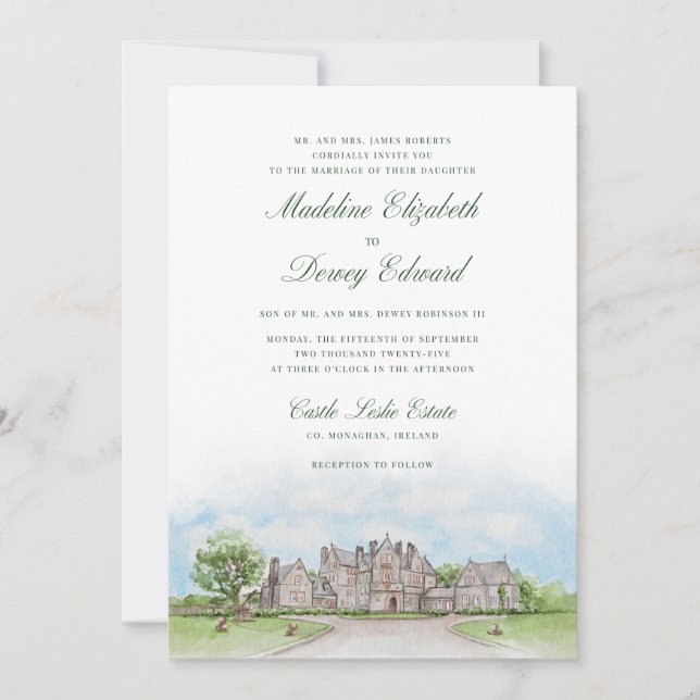 Custom Invitation (Front)