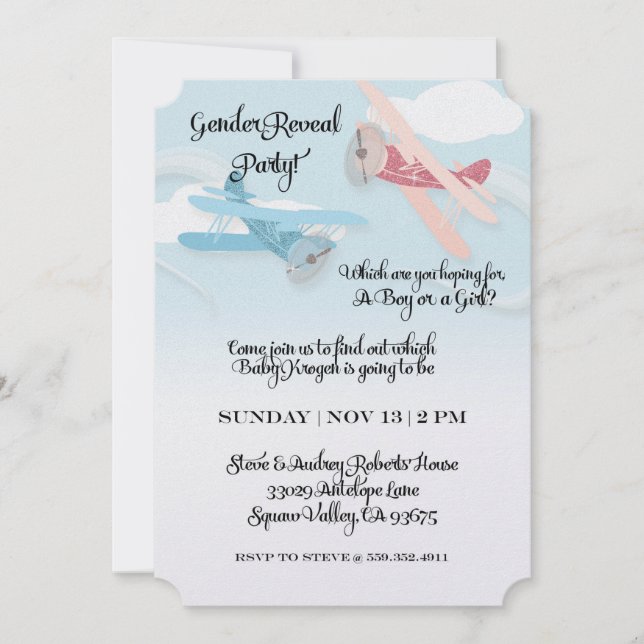 custom invitation (Front)