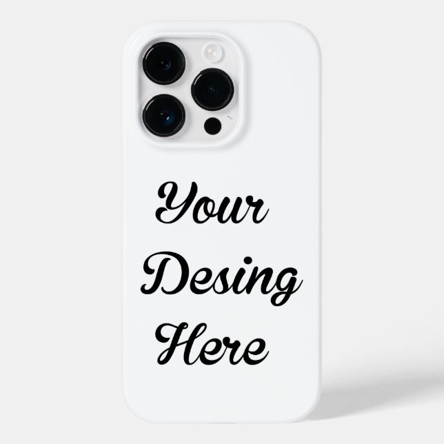 Custom Iphone 14 Pro Case (Back)