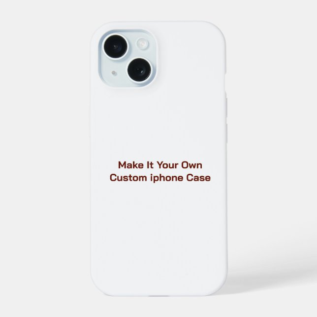 Custom  iPhone 15 case (Back)