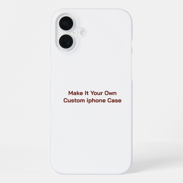 Custom  iPhone case (Back)