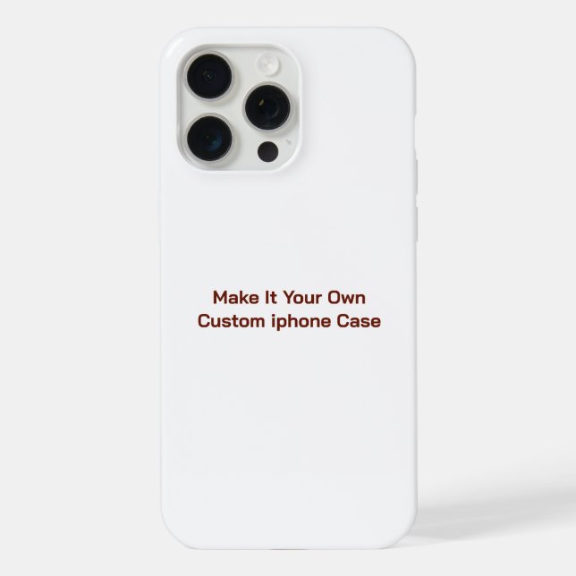 Custom  iPhone case (Back)
