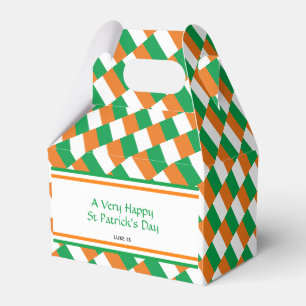 Custom Irish Flag Favour Box