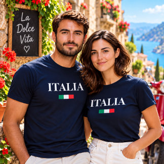Custom Italy T-Shirt – Italia, Sicilia, Umbria etc