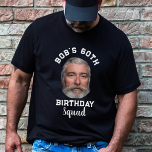 Custom It's My Birthday Face Name and Age Funny T-Shirt
