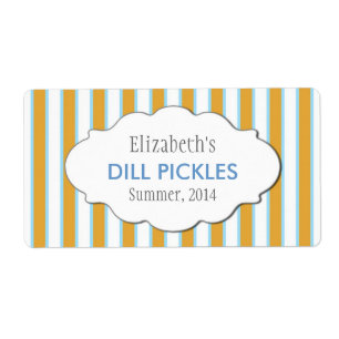 Custom Jam, Sauce, Canning or Product Labels