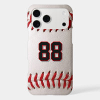 Custom Jersey Number Baseball Player Design
