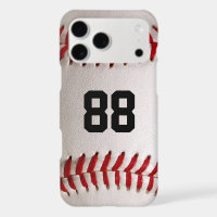 Custom Jersey Number Baseball Player Design