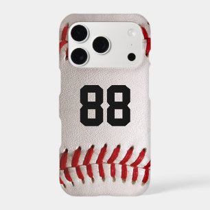Custom Jersey Number Baseball Player Design