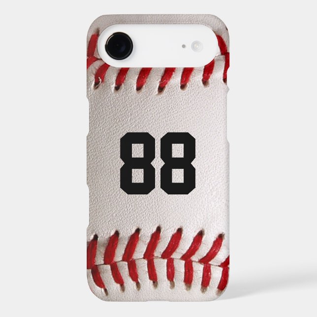 Custom Jersey Number Baseball Player Design (Back)