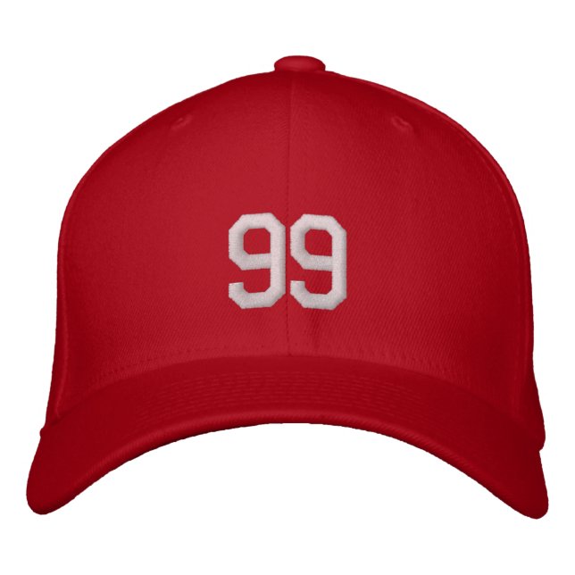 Custom jersey number sports hats | Adjustable caps (Front)