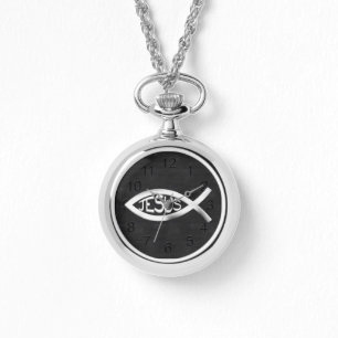 Custom Jesus Christian Fish Watch