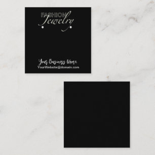 Custom Jewellery Earring Display Cards