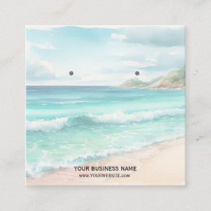 Custom Jewellery Earring Display Cards