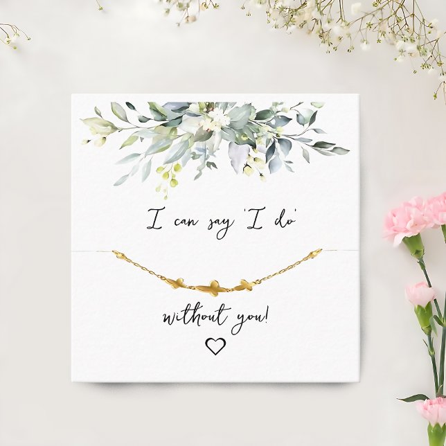  Custom Jewellery Earrings Display Card | Bridesma ( Custom Jewelry Earrings Display Card  Bridesmaid gift )