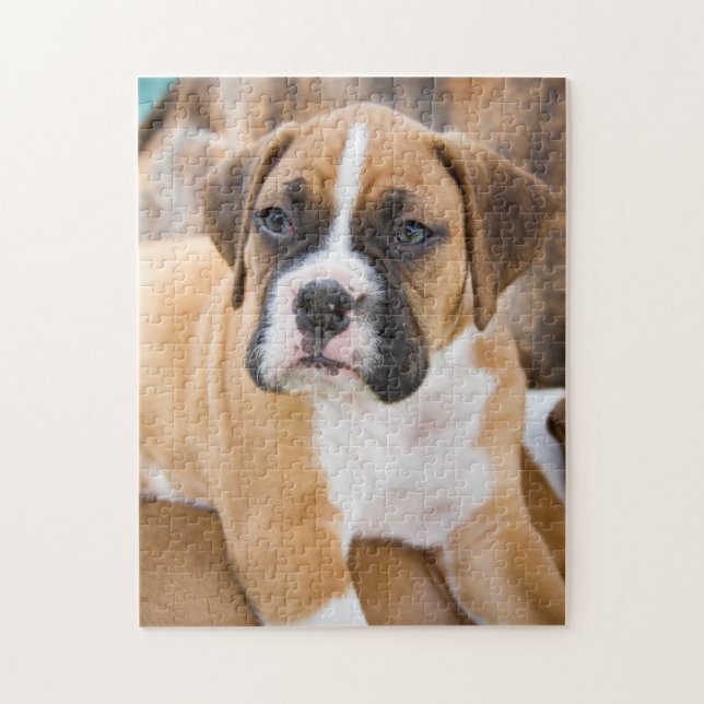Custom Jigsaw Puzzles Photo - Boxer Dog Breed (Vertical)