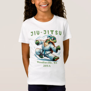 Custom Jiu-Jitsu Martial Arts Location Date Name T-Shirt