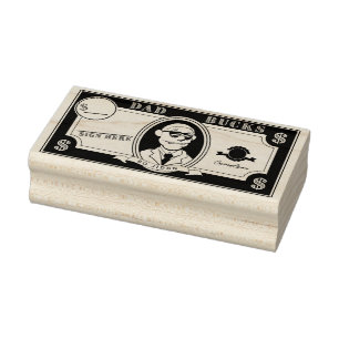 Custom Joe Biden Dad Bucks Rubber Stamp
